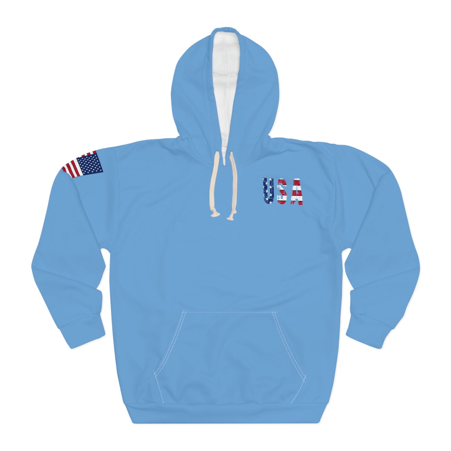 Patriot Girl Light Blue Hoodie