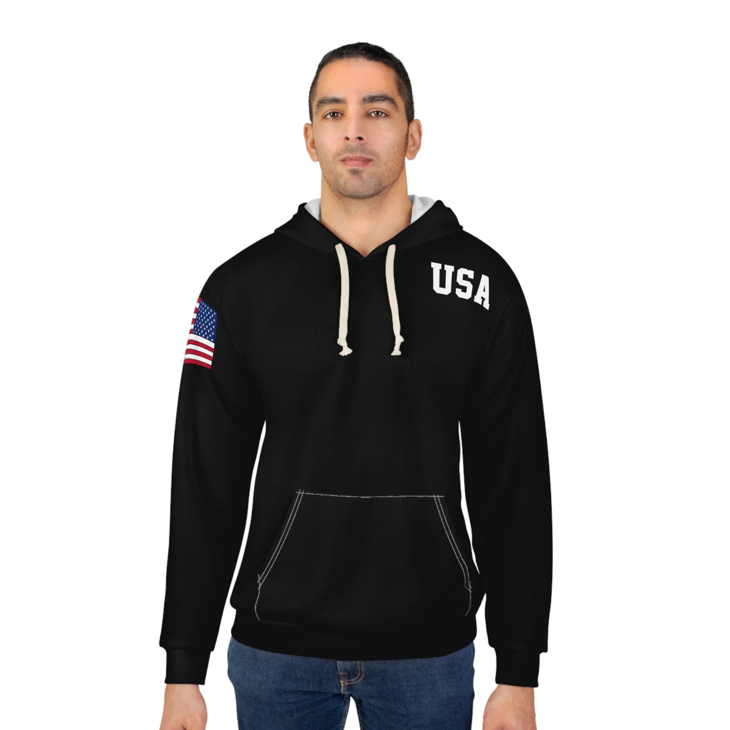 USA - America - Liberty Black Hoodie