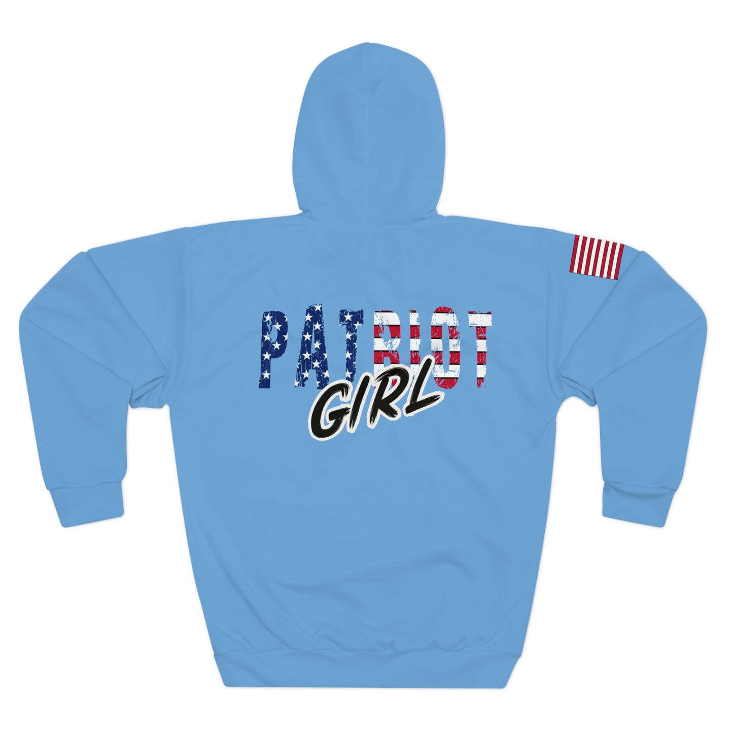 Patriot Girl Light Blue Hoodie