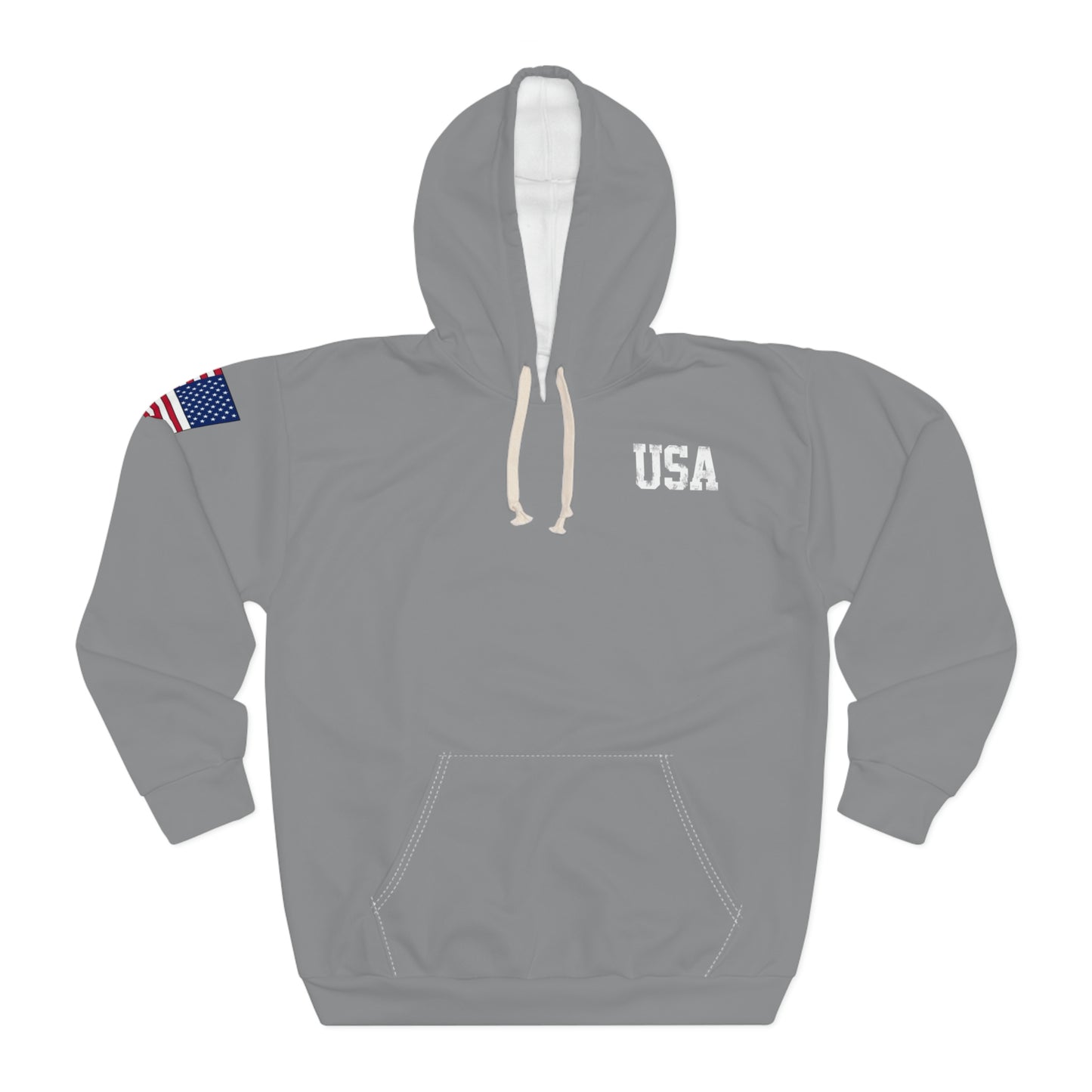 American - USA - Skyline Grey Hoodie