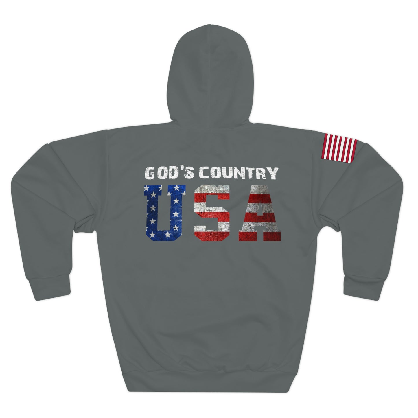 GOD's Country - USA Dark Grey Hoodie