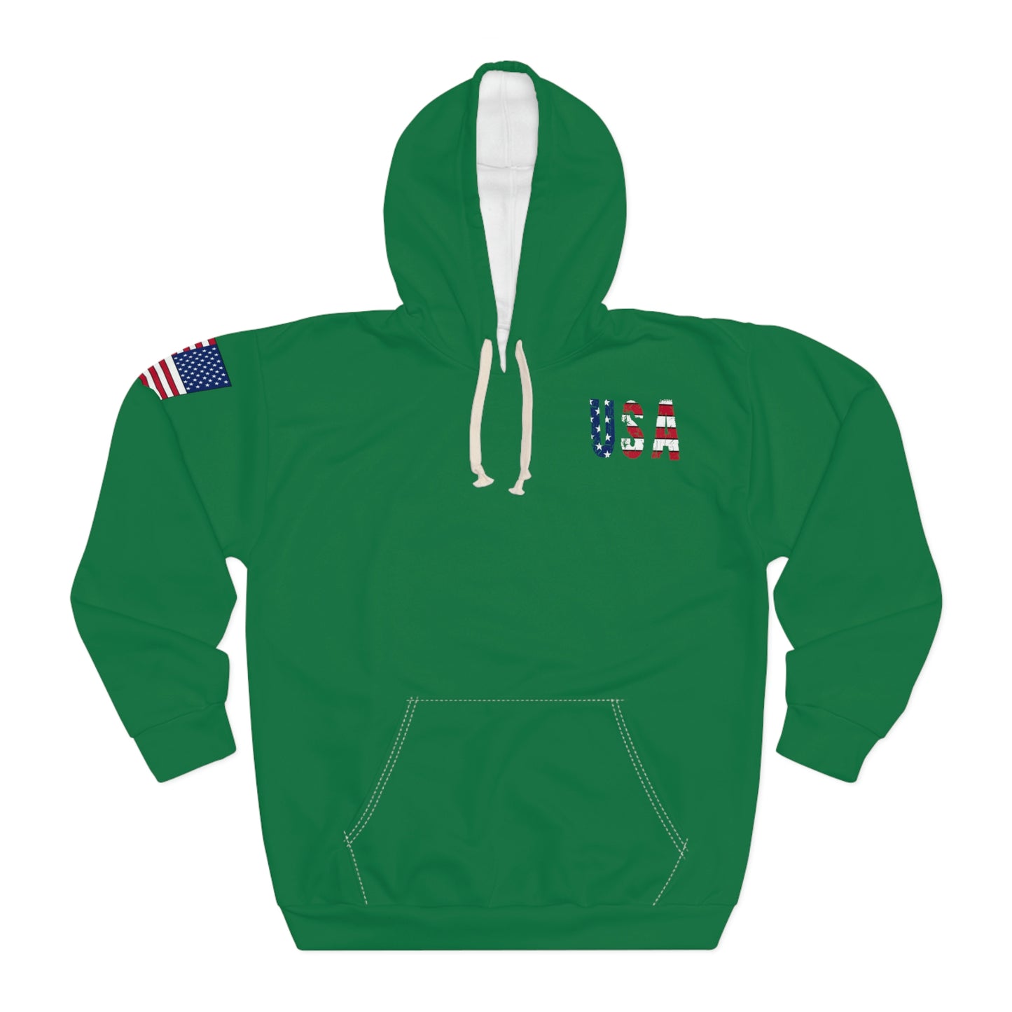 Patriot Girl Dark Green Hoodie