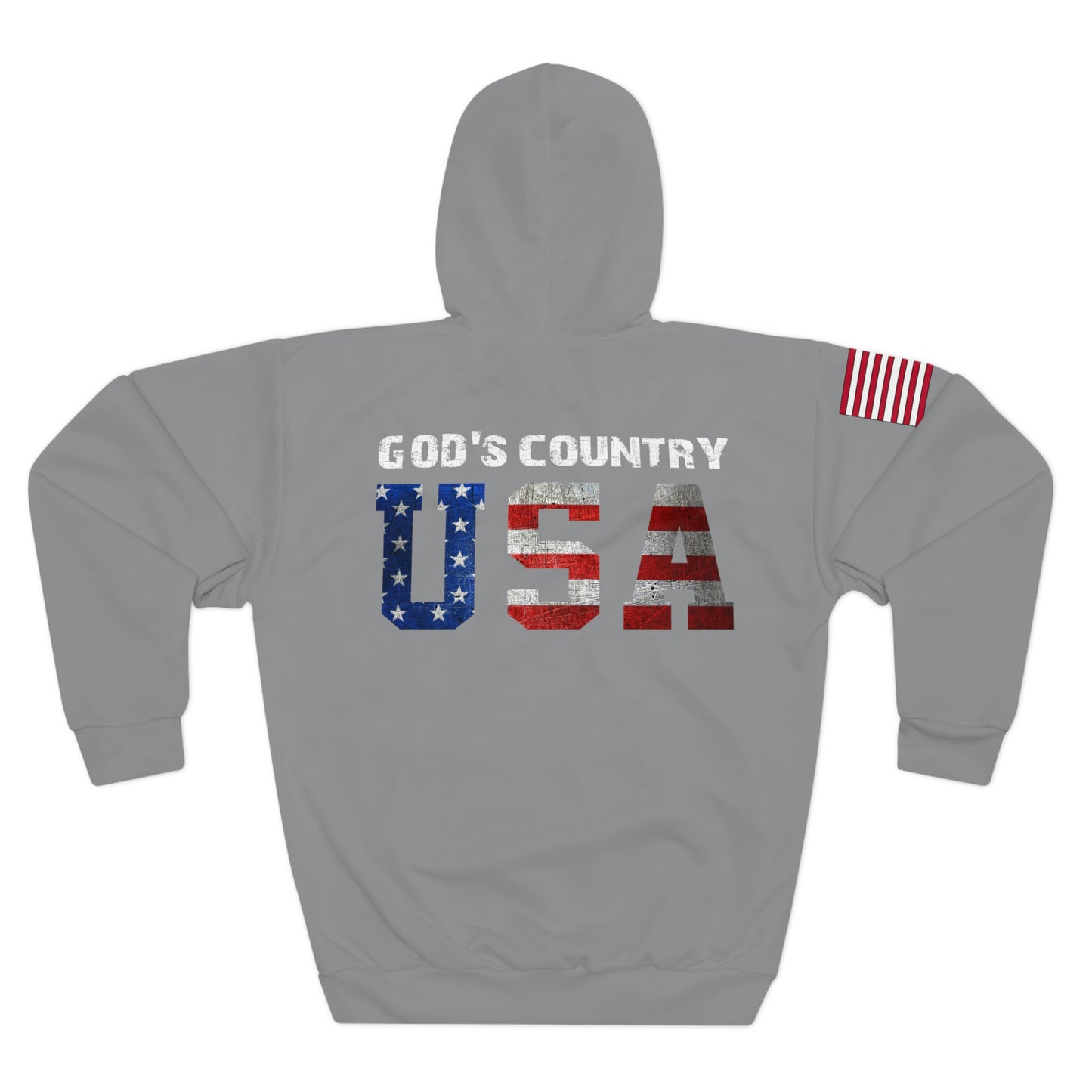 GOD's Country - USA Grey Hoodie