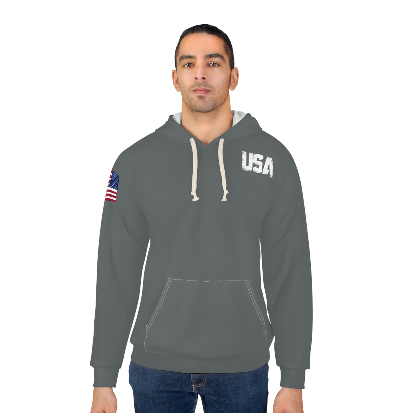 America - Troops Shadow Dark Grey Hoodie