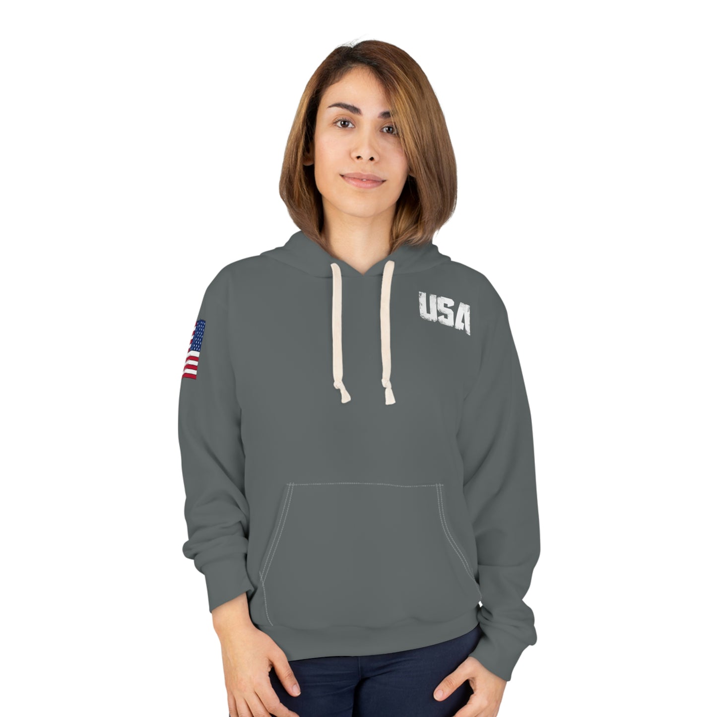 America - Troops Shadow Dark Grey Hoodie