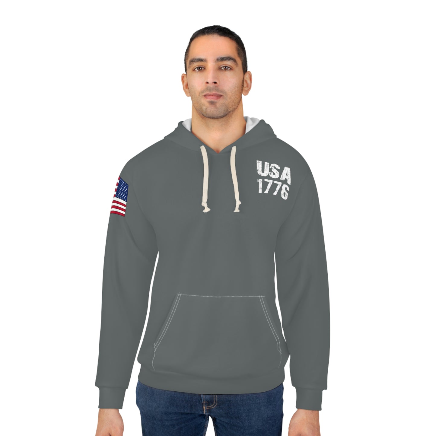 GOD's Country - USA Dark Grey Hoodie