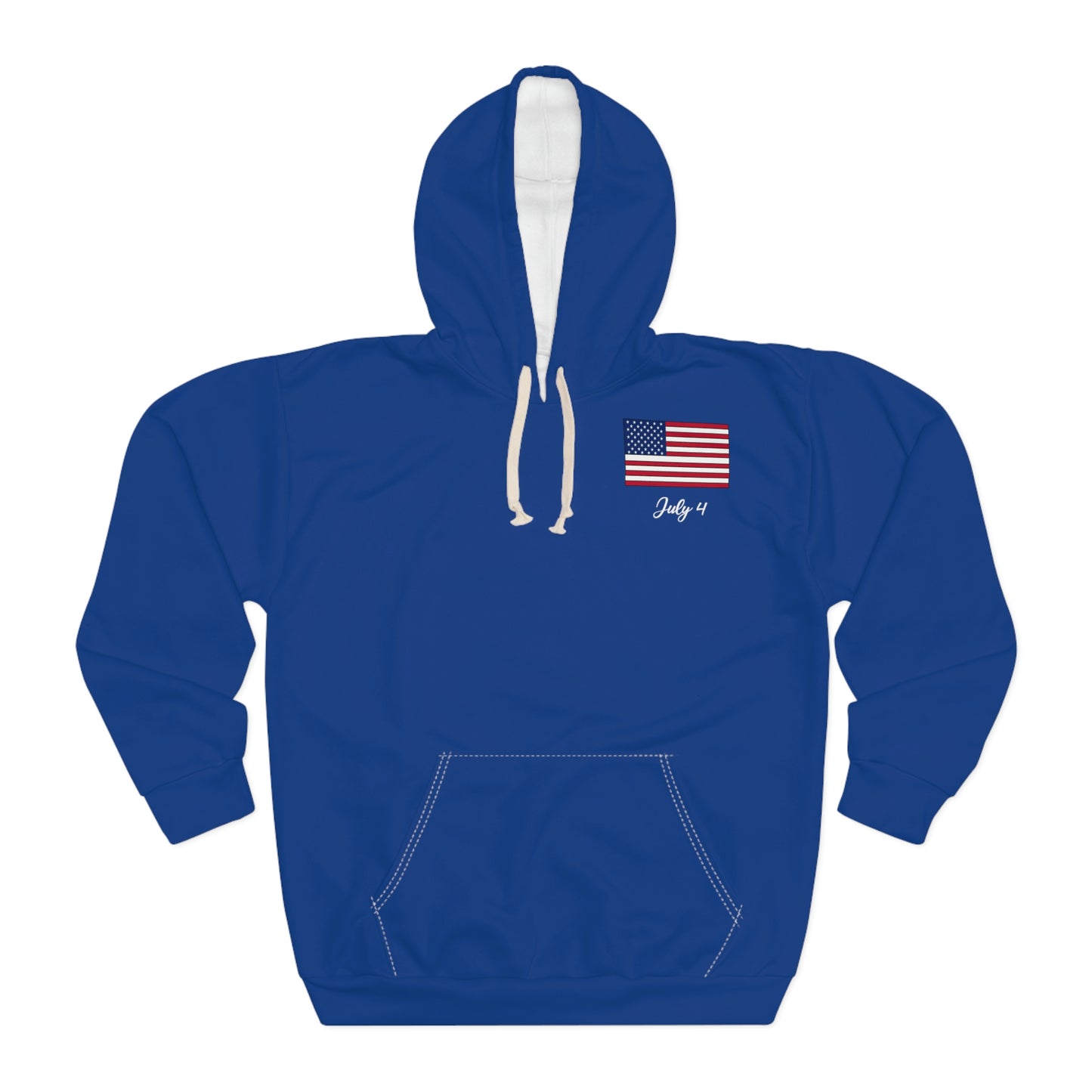 Freedom Over Fear Dark Blue Hoodie