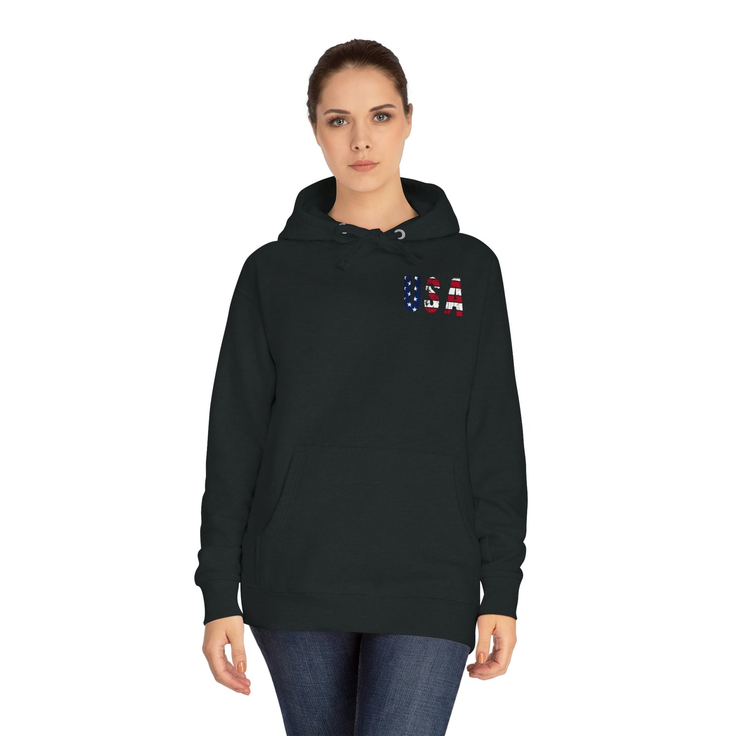 Patriot Girl Black Hoodie
