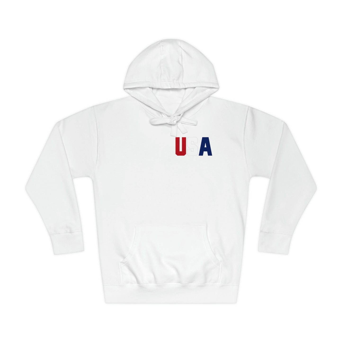 USA - 1776 Black or White Hoodie