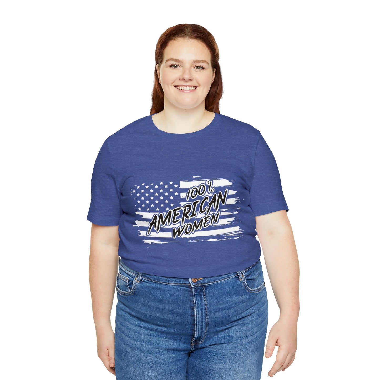 100% American Woman - Short Sleeve Tee