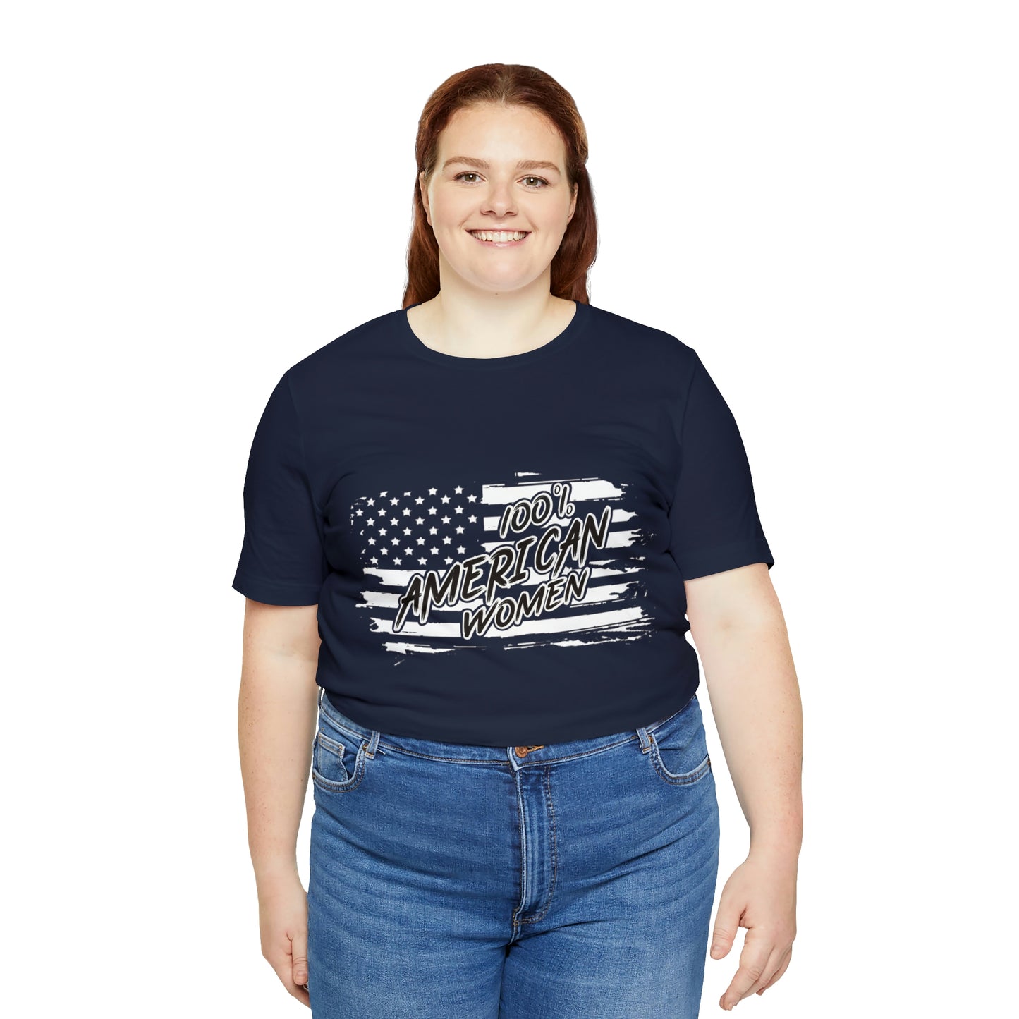 100% American Woman - Short Sleeve Tee