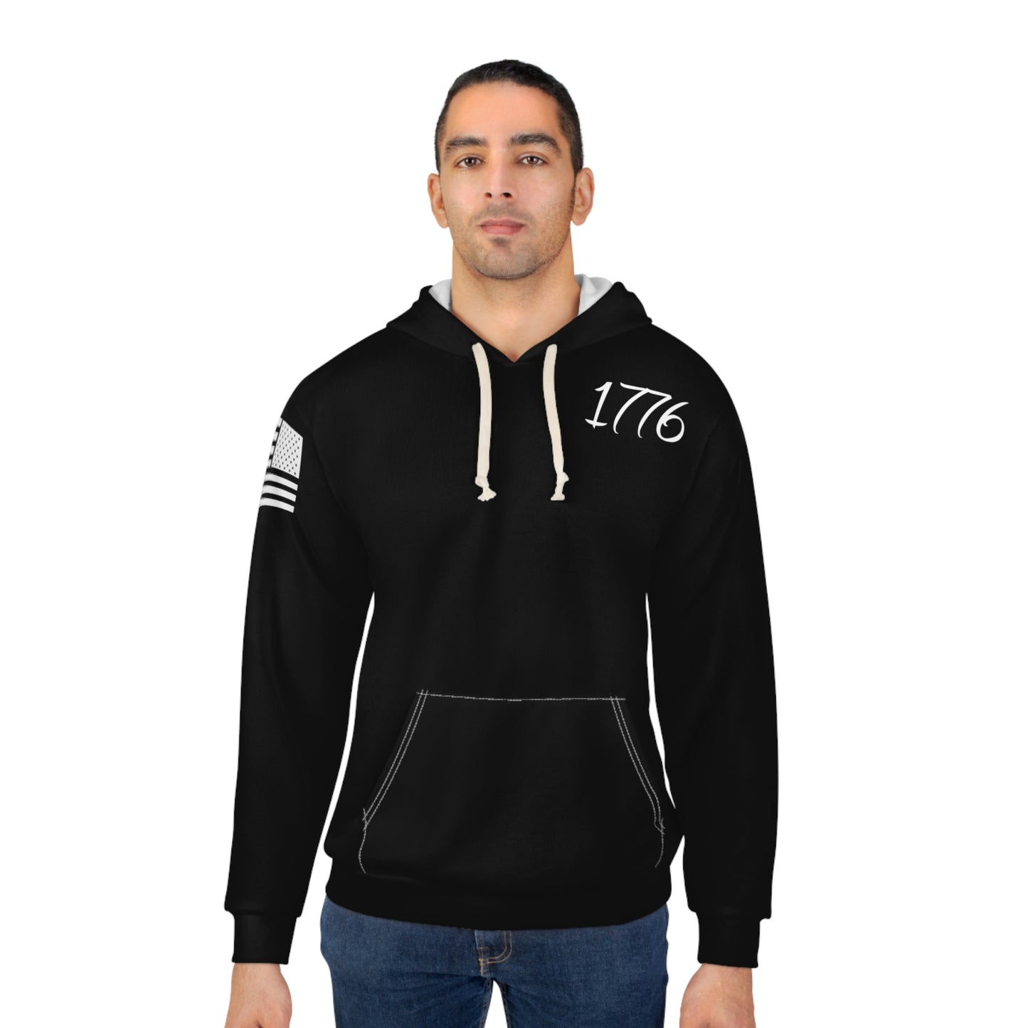 1776 - We The People Black Hoodie