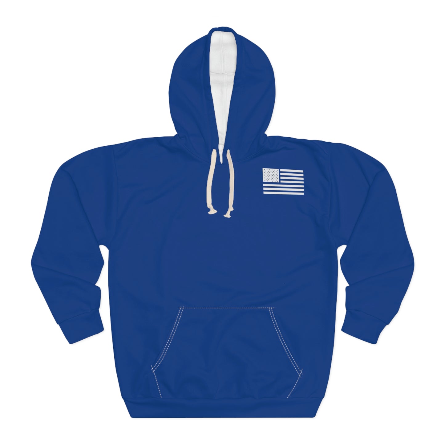 1776 - Flag Dark Blue Hoodie