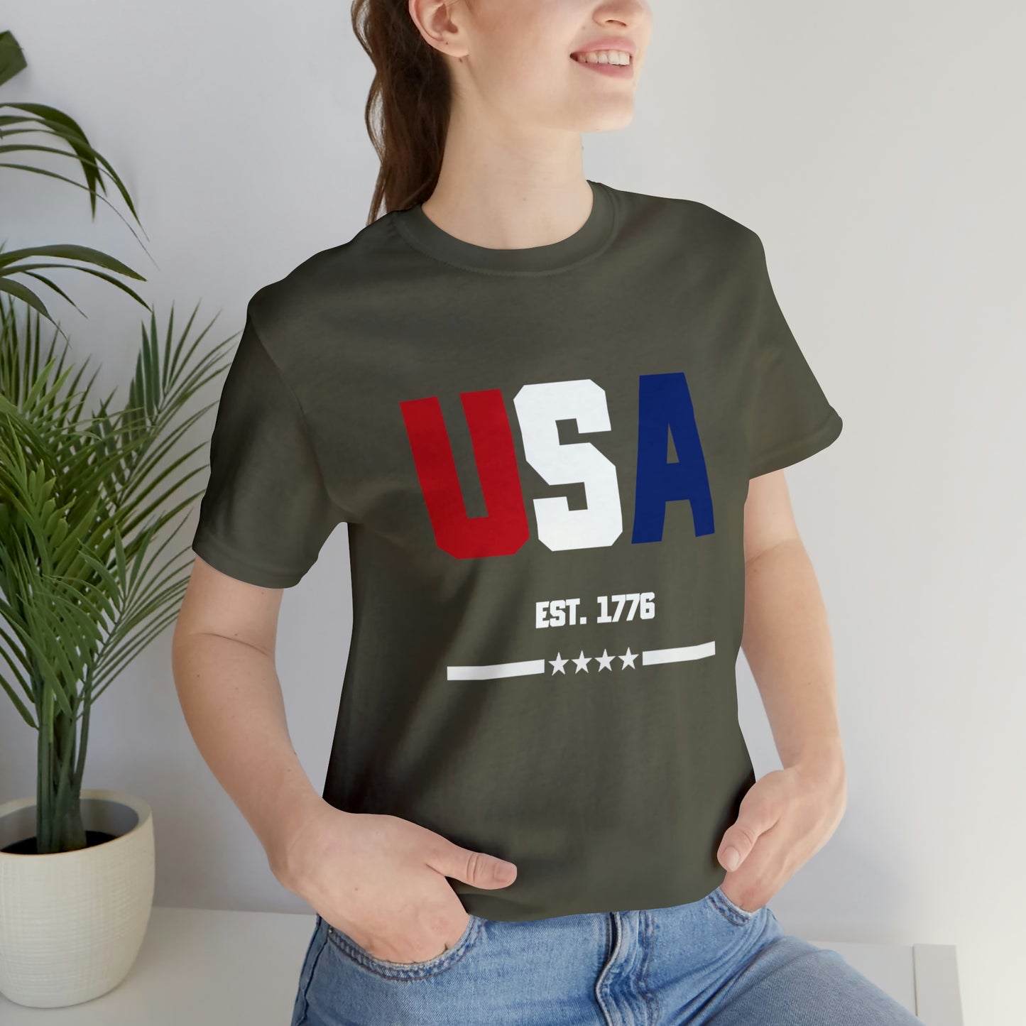 USA 1776 COLOR - Short Sleeve Tee
