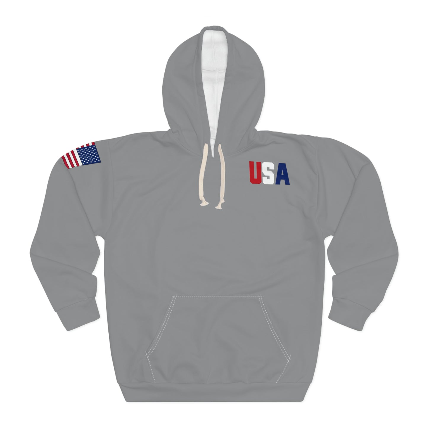 USA - 1776 Grey Hoodie