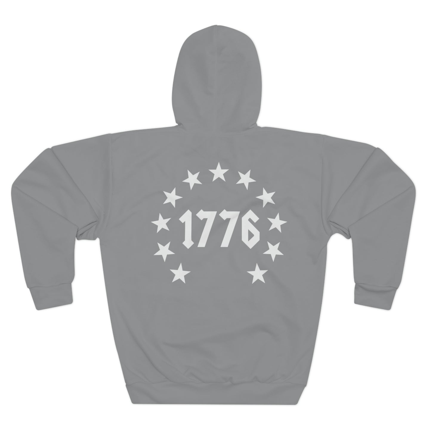 1776 - Flag Grey Hoodie