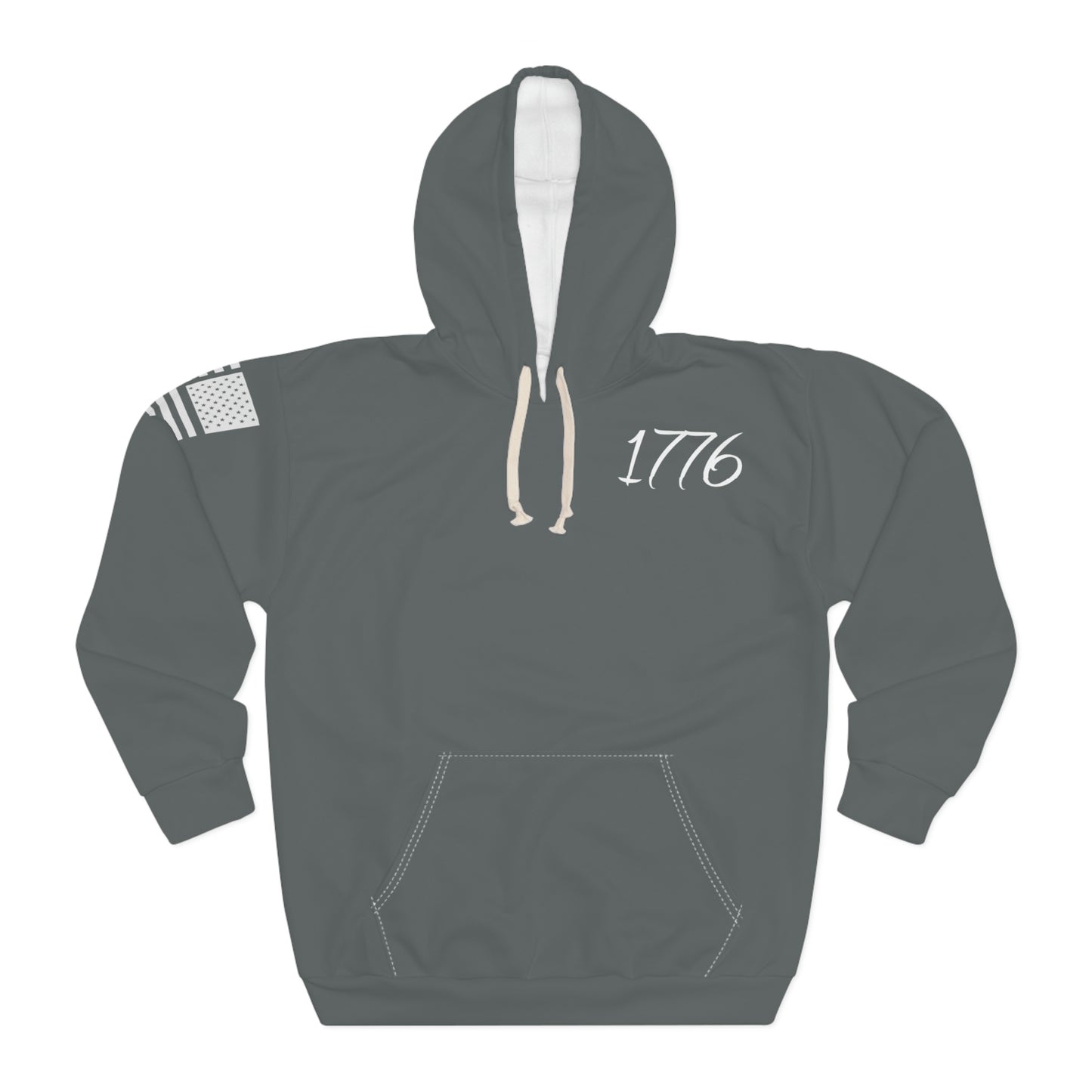 1776 - We The People Dark Grey Hoodie