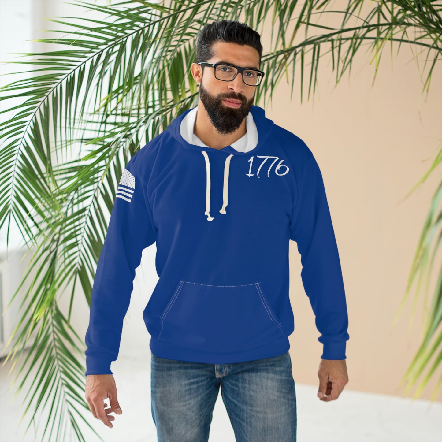 1776 - We The People Dark Blue Hoodie