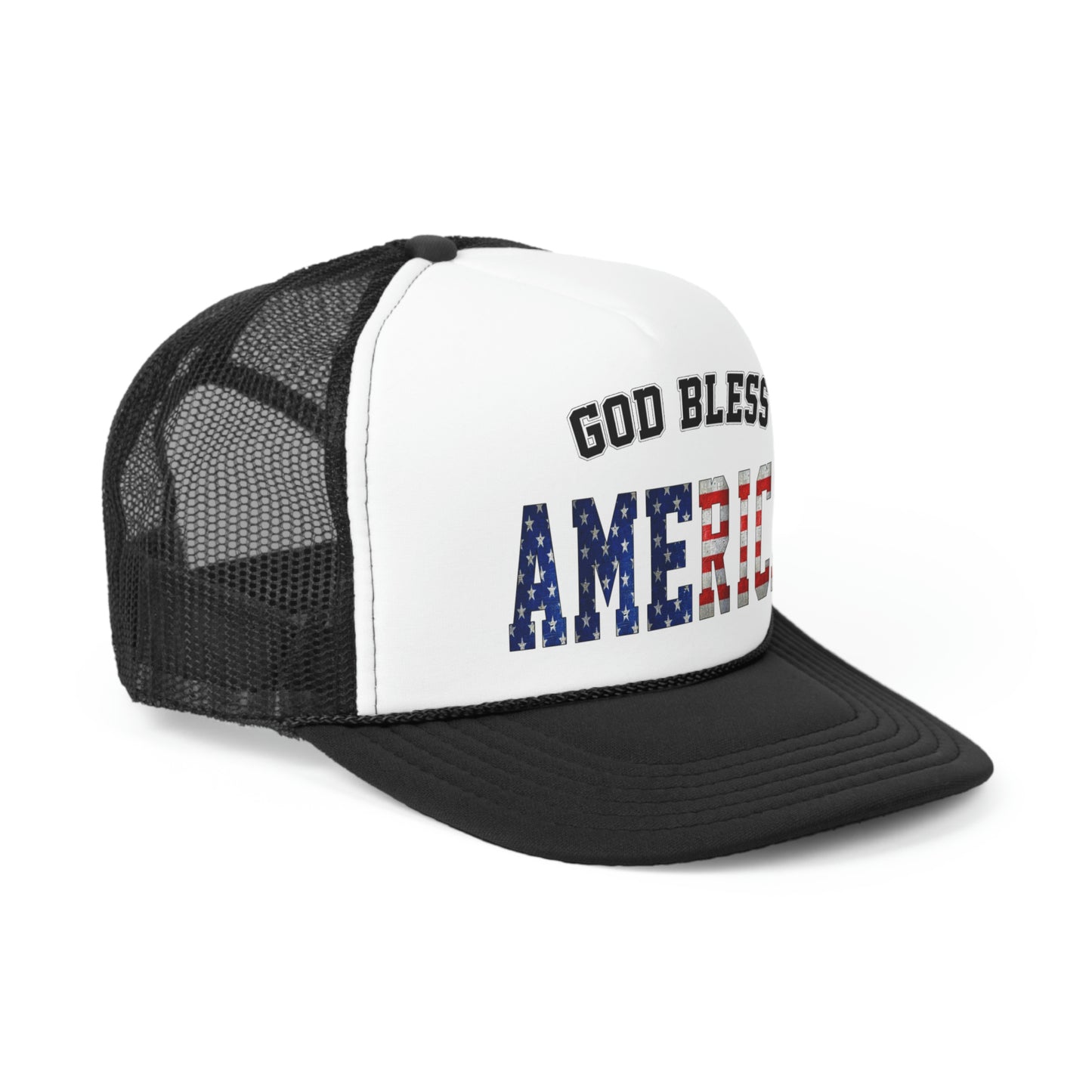 God Bless America Trucker