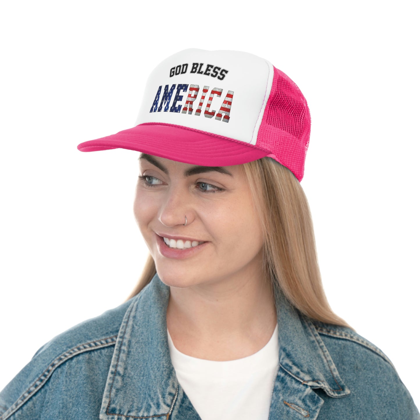 God Bless America Trucker