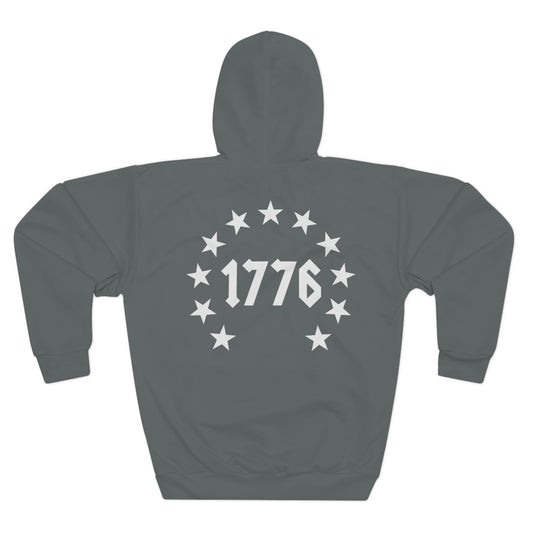 1776 - Flag Dark Grey Hoodie