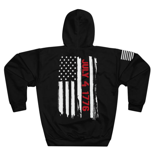 July 4th - 1776 Black Hoodie