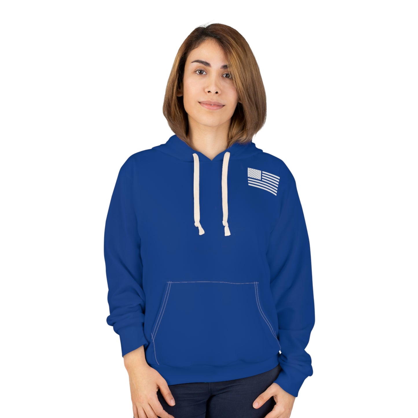 1776 - Flag Dark Blue Hoodie