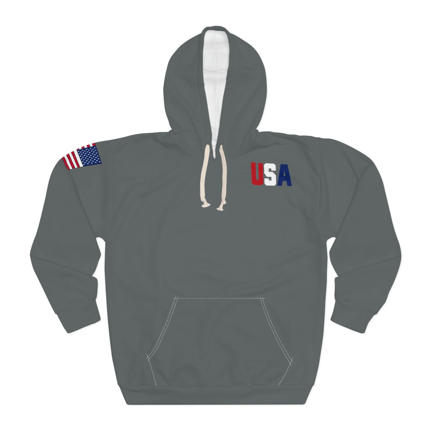 USA - 1776 Dark Grey Hoodie