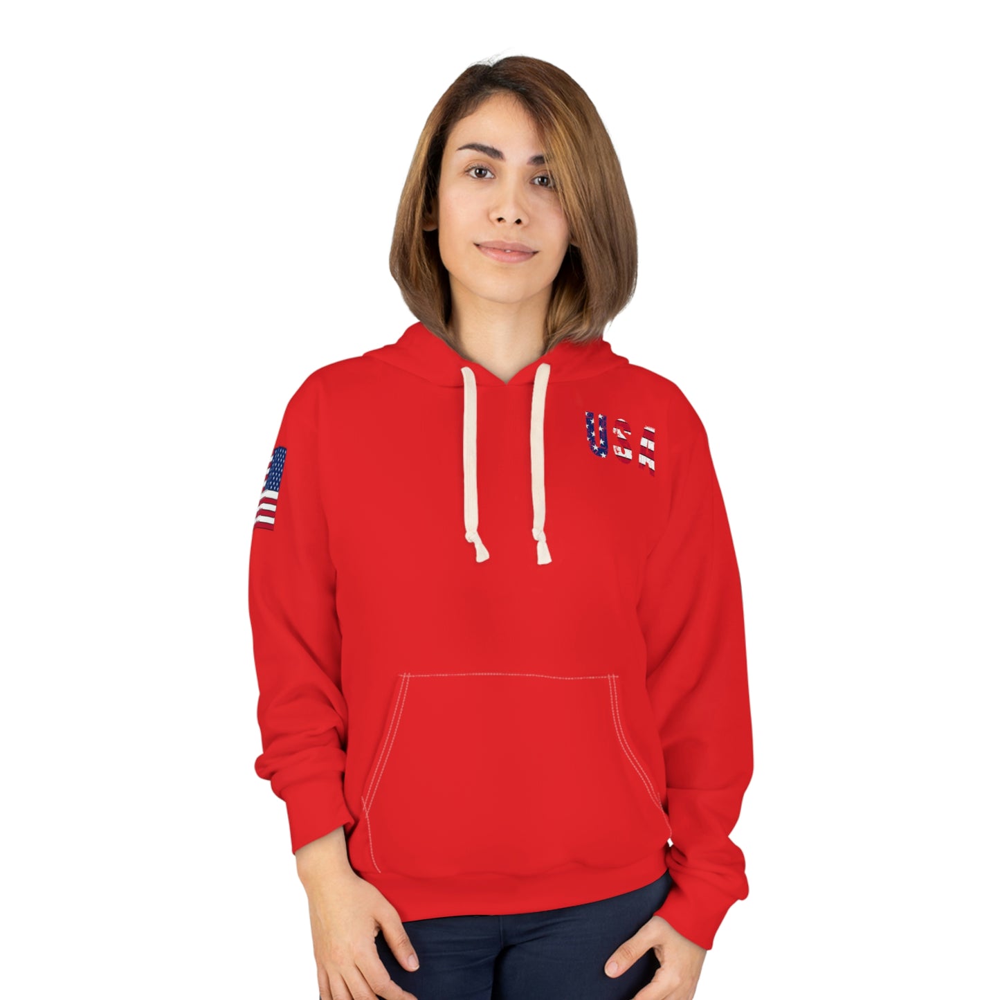 Patriot Girl Red Hoodie
