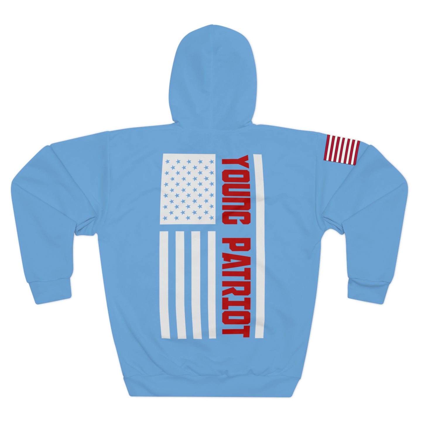 USA - Young Patriot Light Blue Hoodie