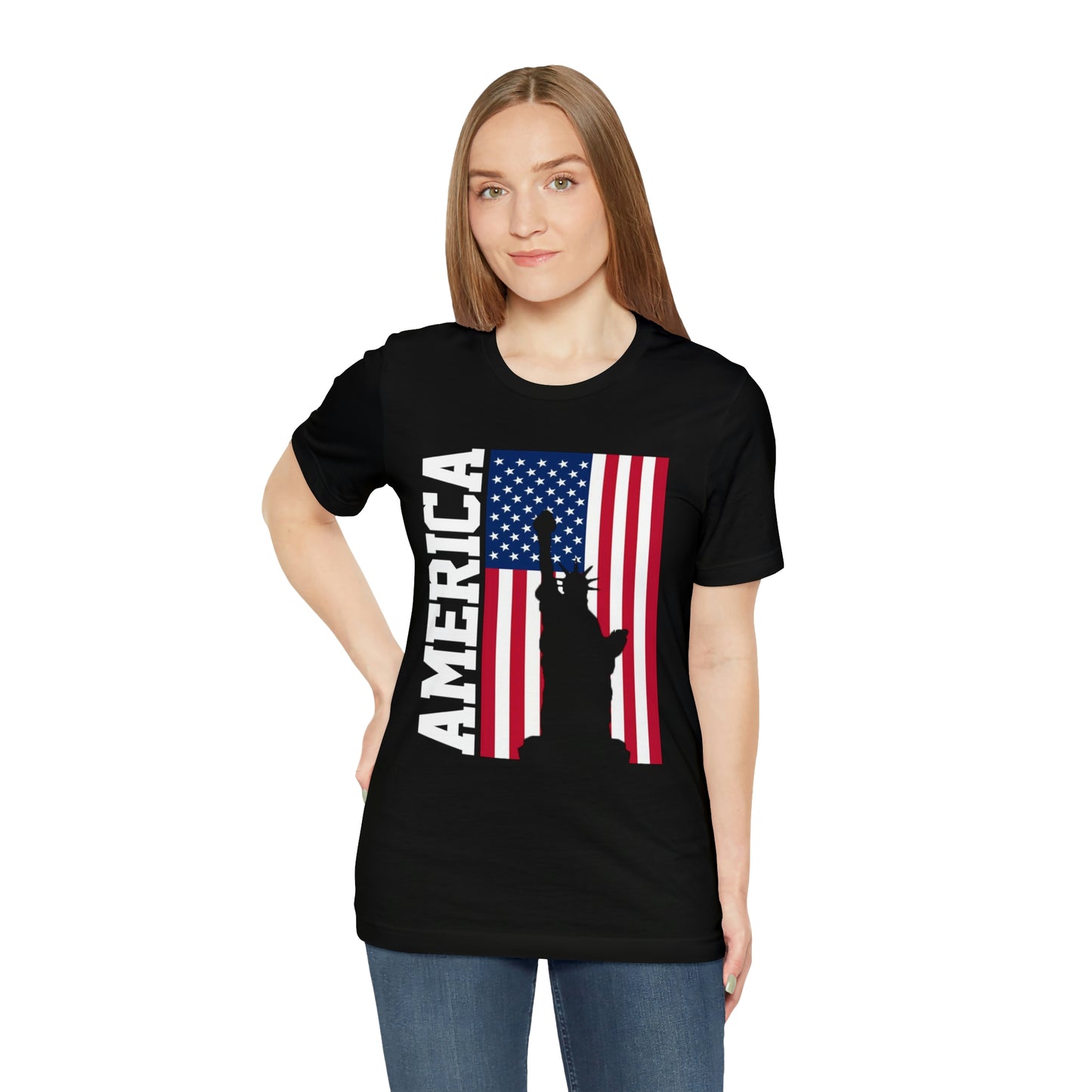 America Liberty Color - Short Sleeve Tee