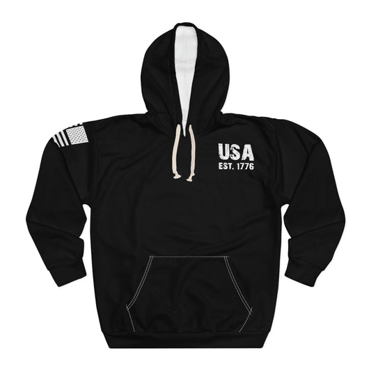 USA - Merica Black Hoodie