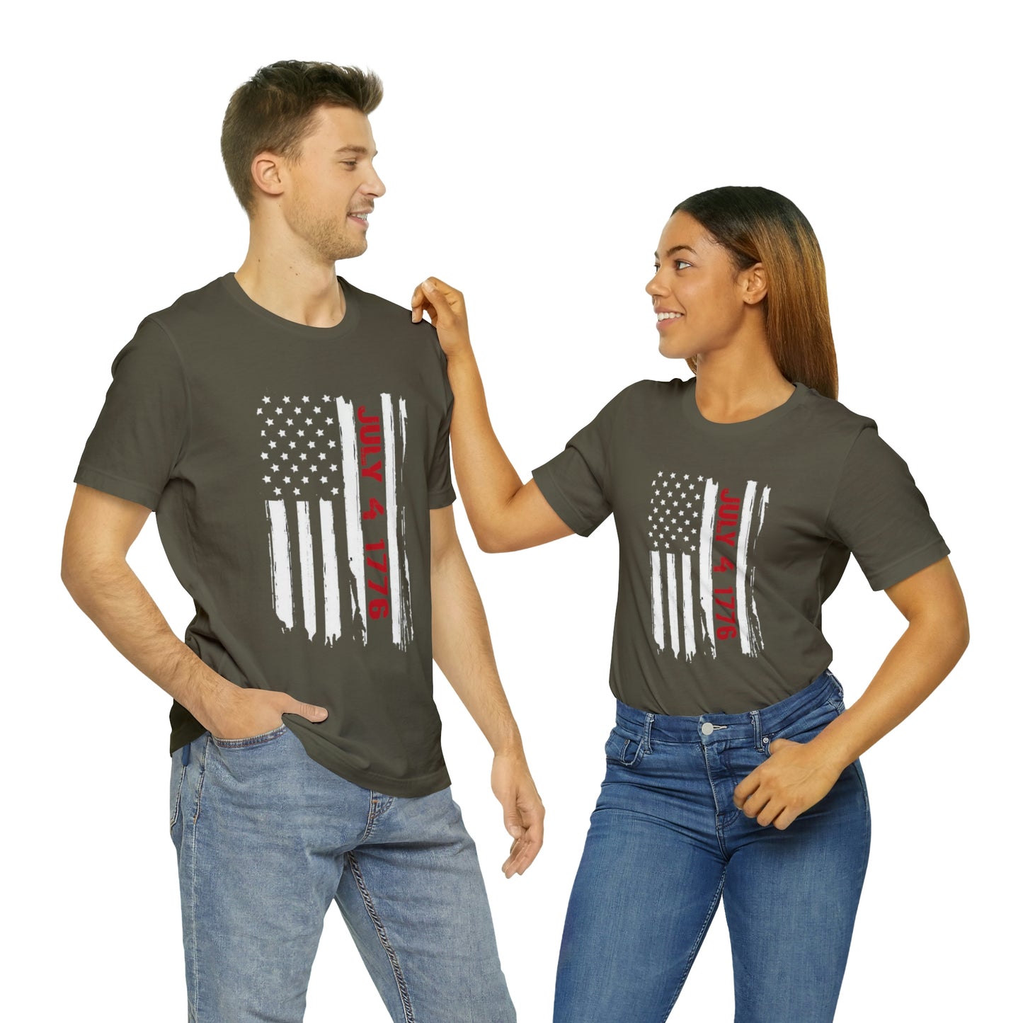 July 4th 1776 - Short Sleeve Tee