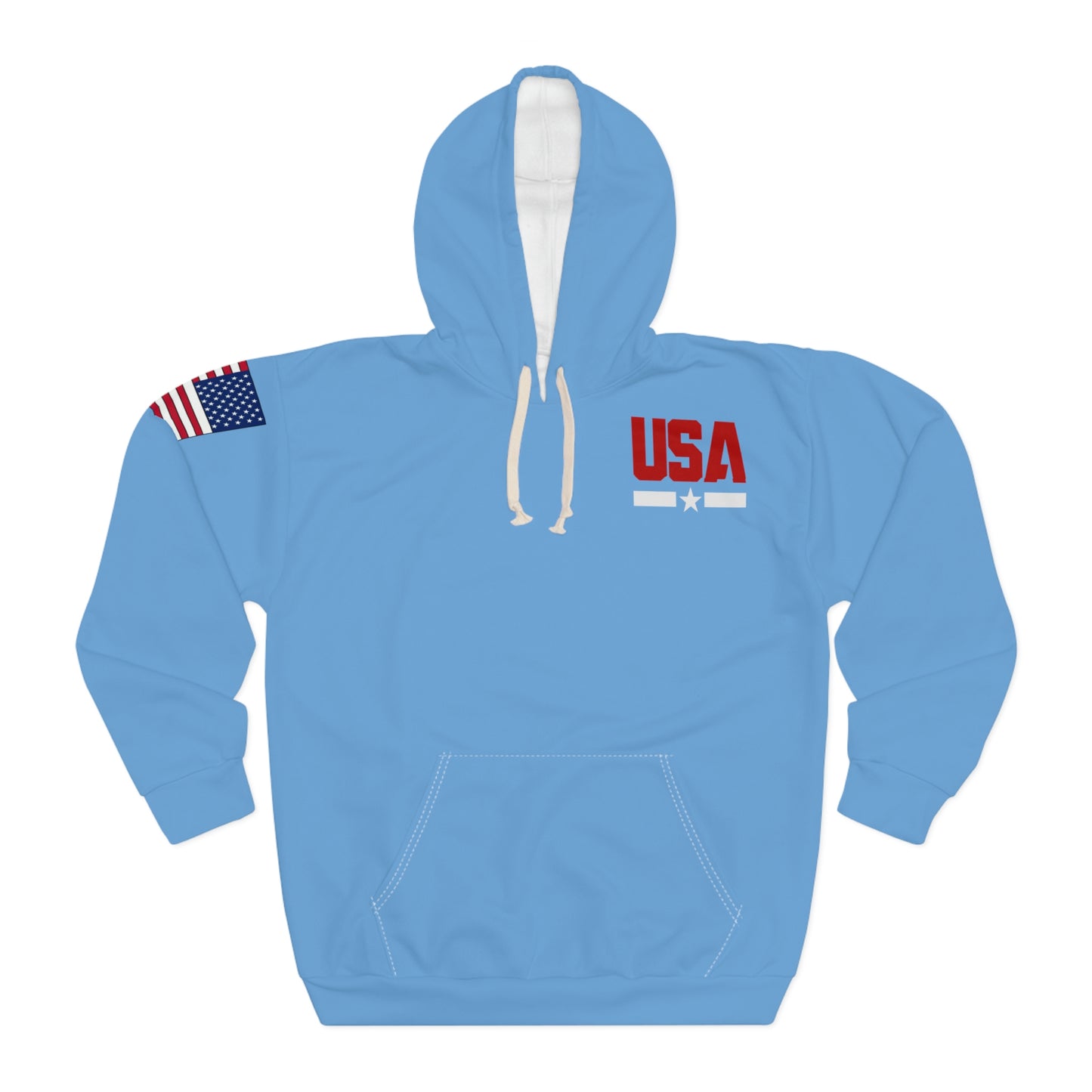USA - Young Patriot Light Blue Hoodie
