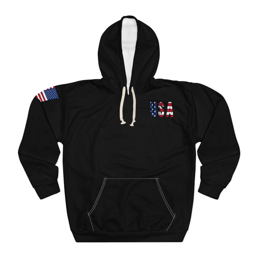 Patriot Girl Black Hoodie