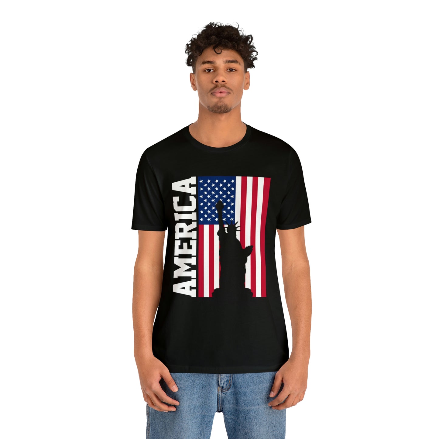 America Liberty Color - Short Sleeve Tee