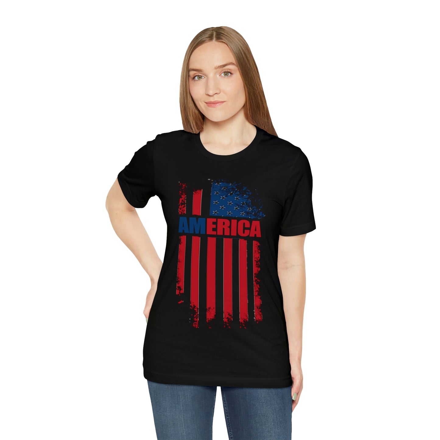 America Full Color -  Short Sleeve Tee