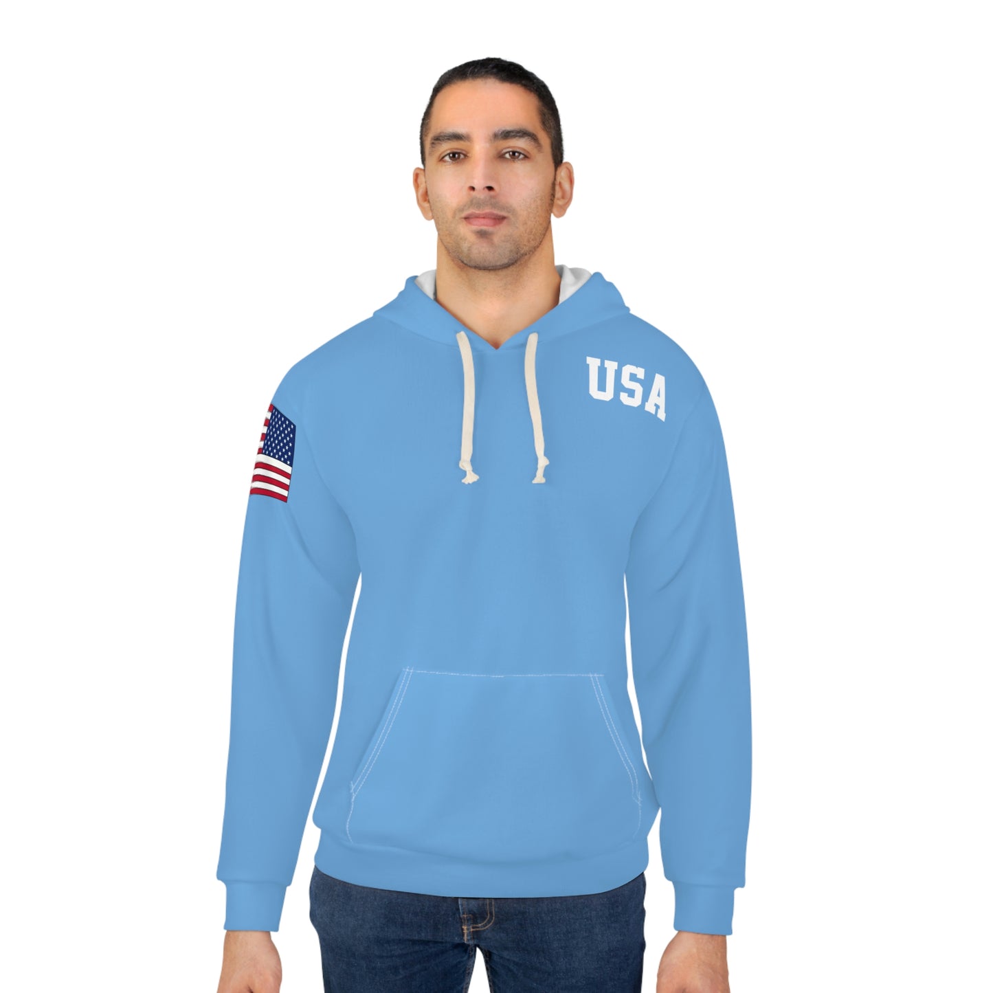 USA - America - Liberty Light Blue Hoodie