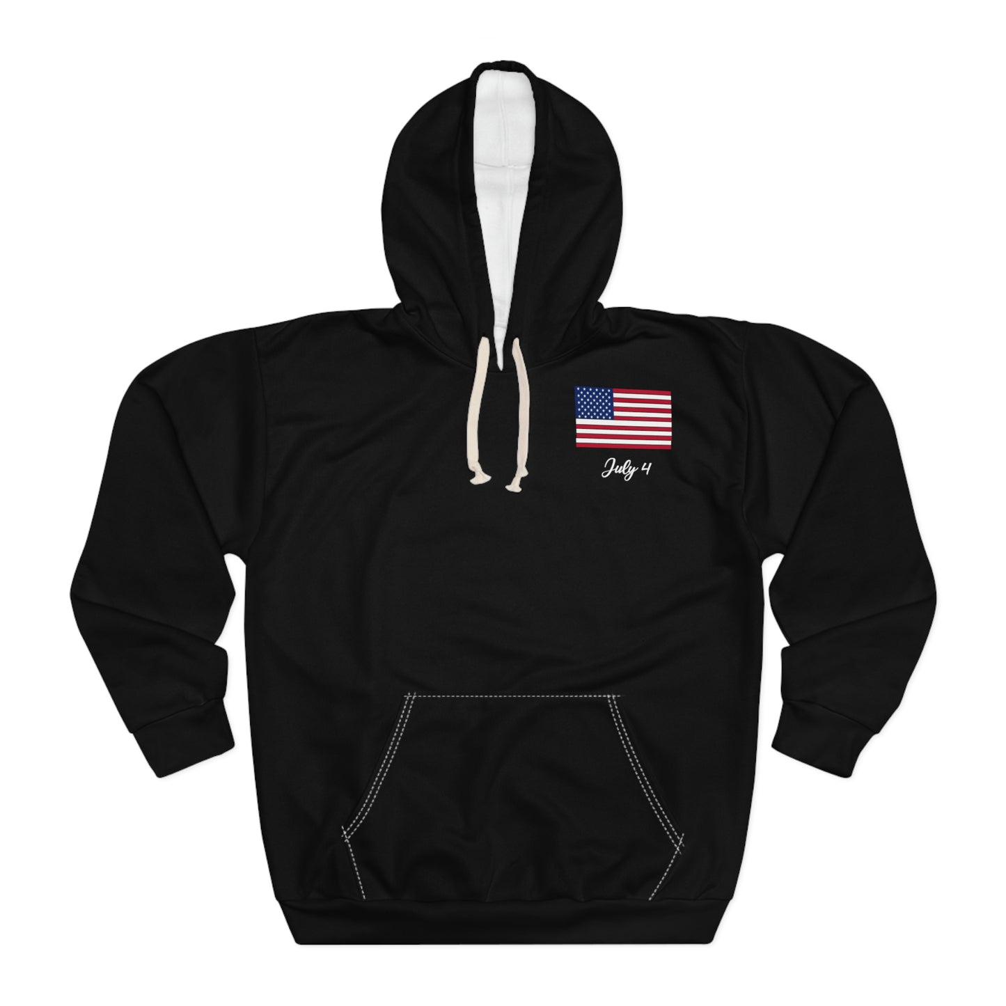 Freedom Over Fear Black Hoodie