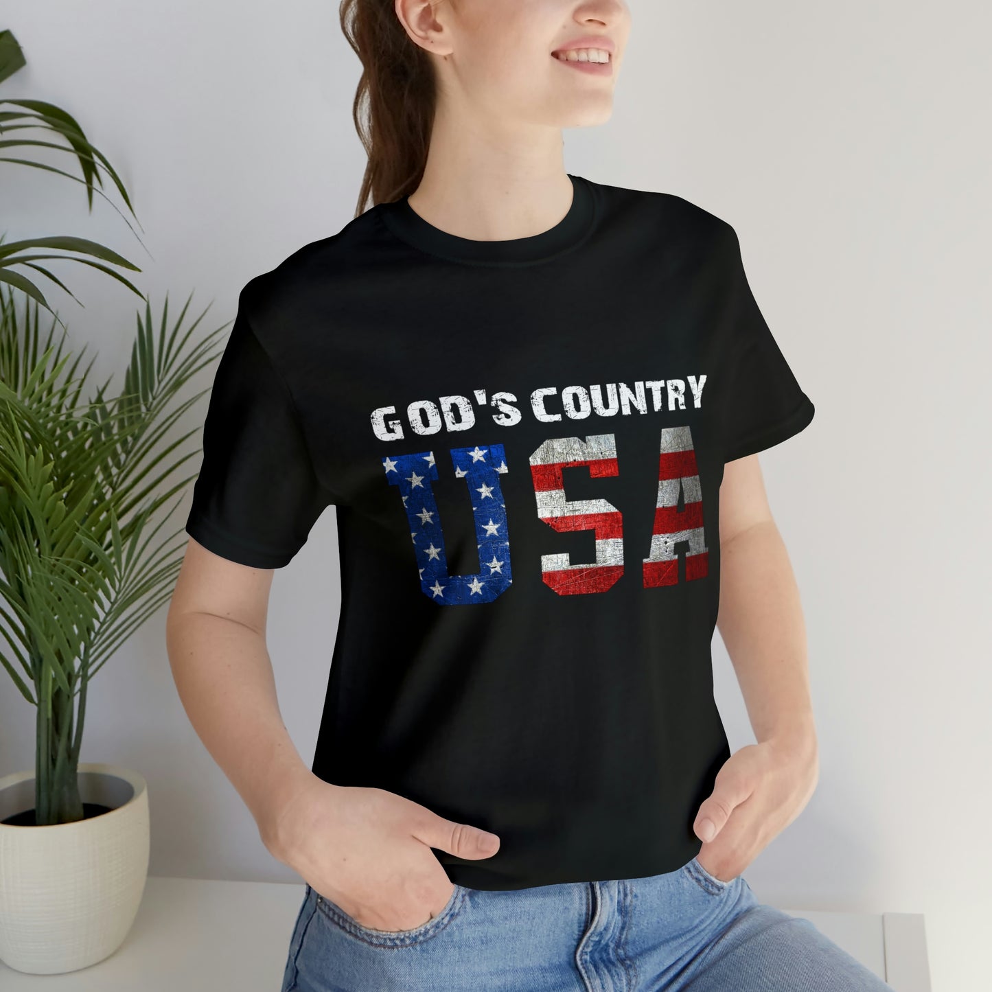 God's Country USA -  Short Sleeve Tee