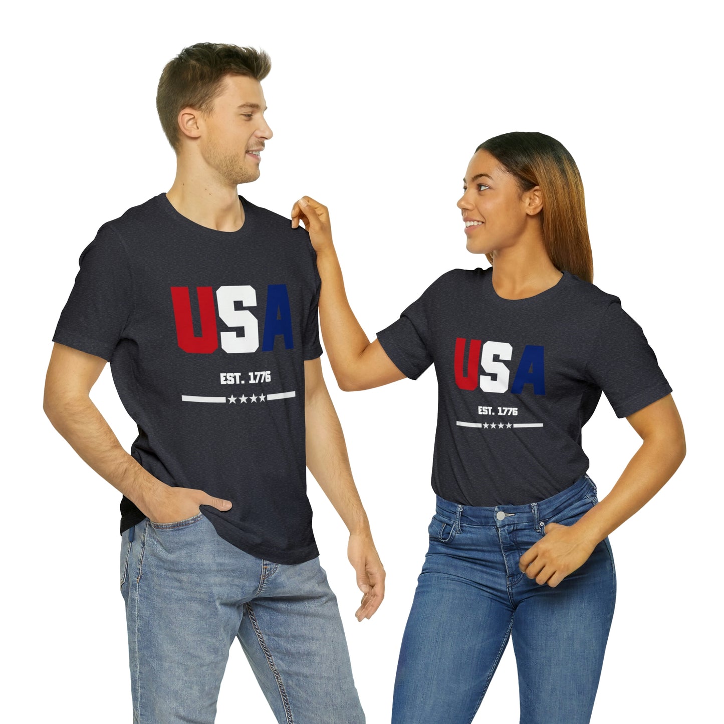 USA 1776 COLOR - Short Sleeve Tee