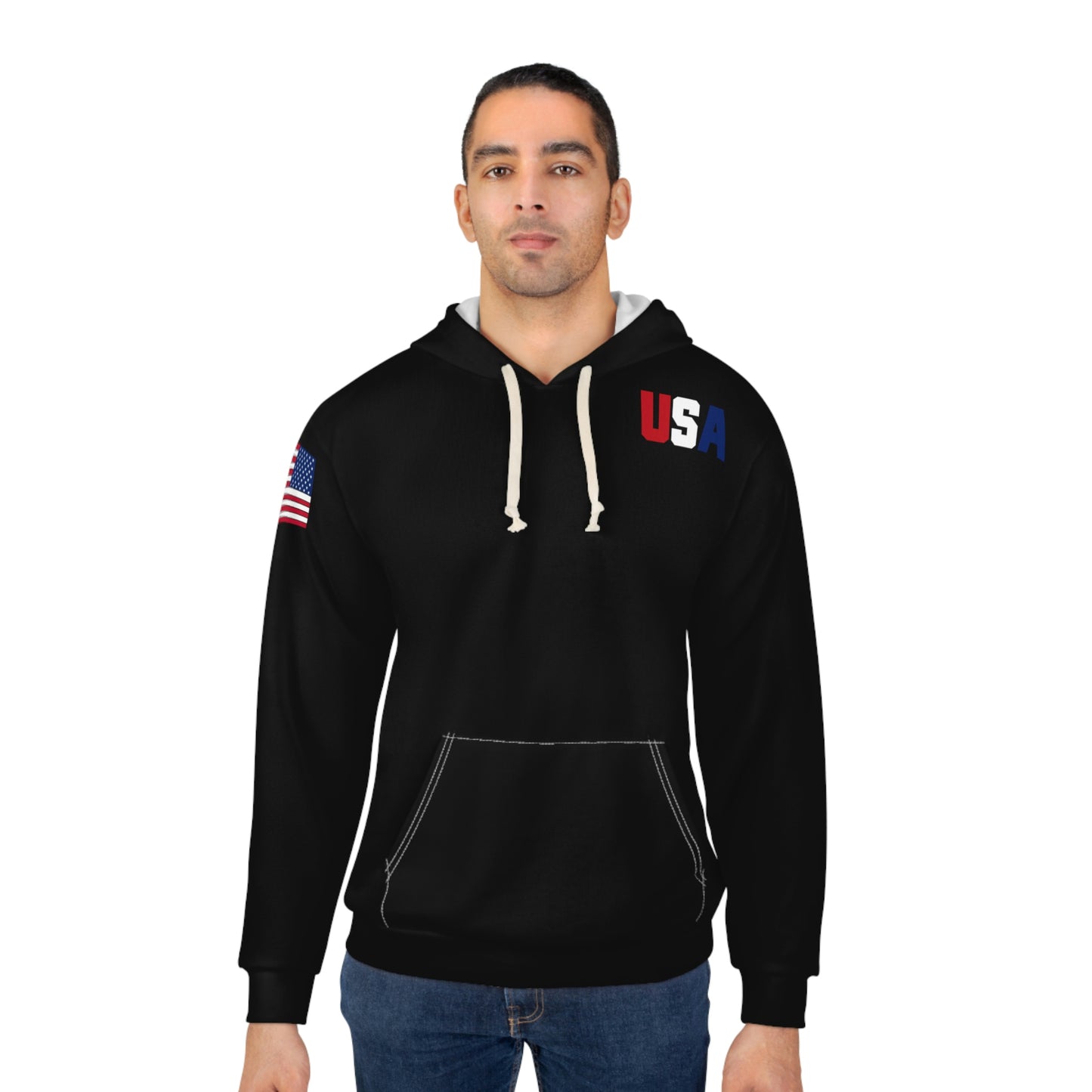USA - 1776 Black Hoodie
