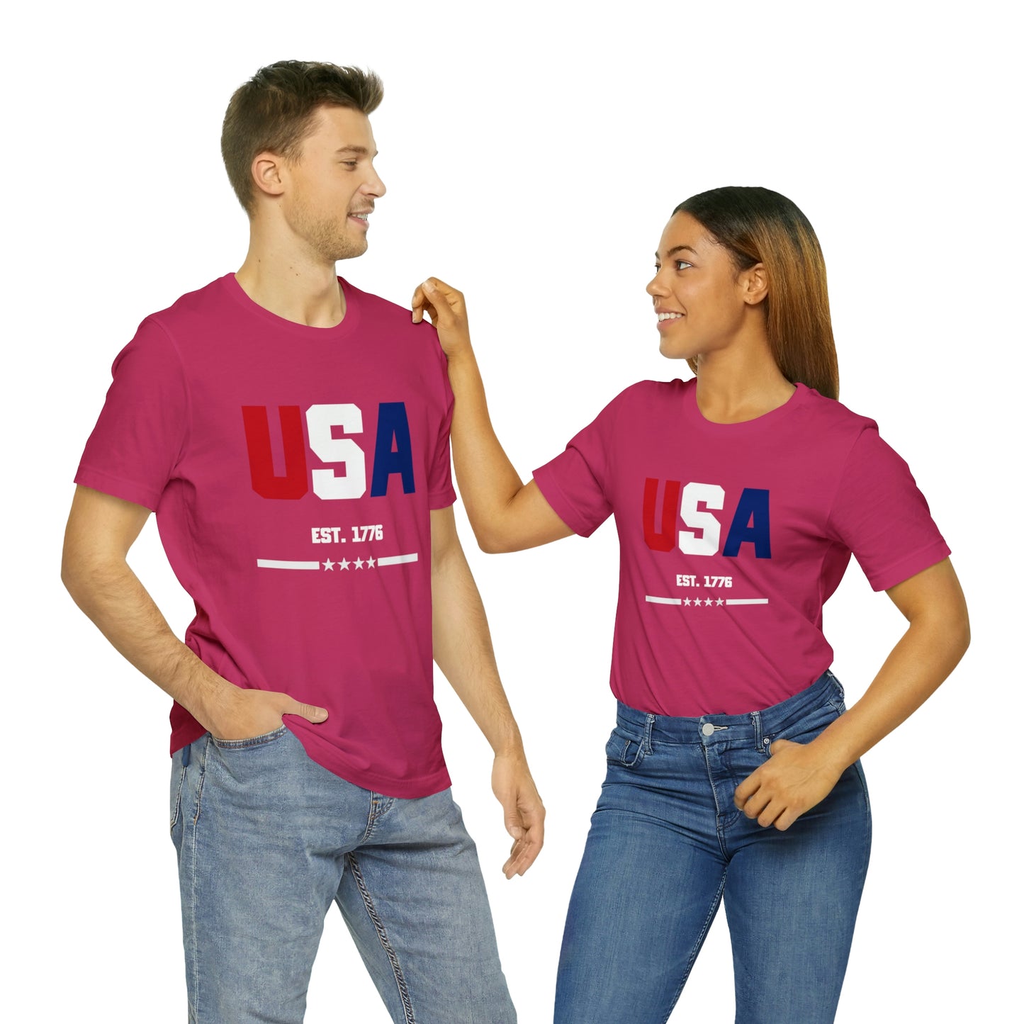 USA 1776 COLOR - Short Sleeve Tee
