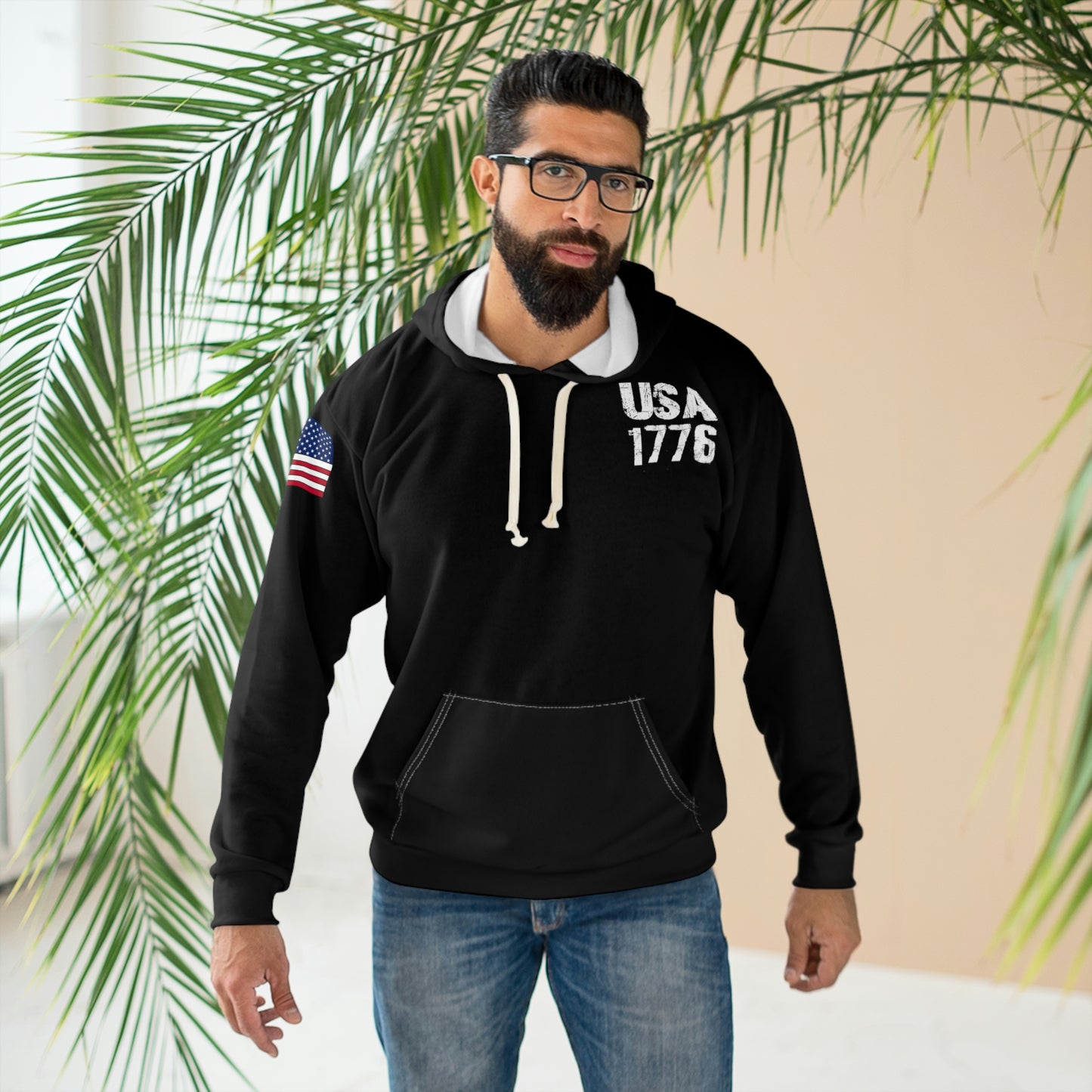 GOD's Country - USA Black Hoodie
