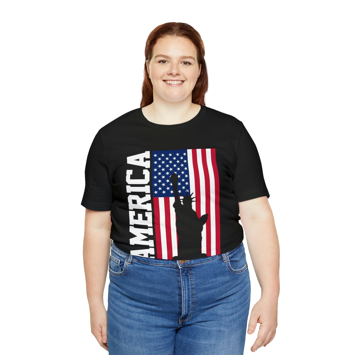 America Liberty Color - Short Sleeve Tee