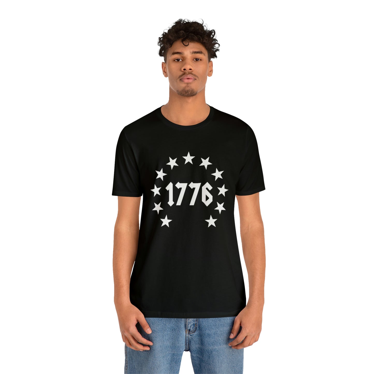 1776 Black & White - Short Sleeve Tee