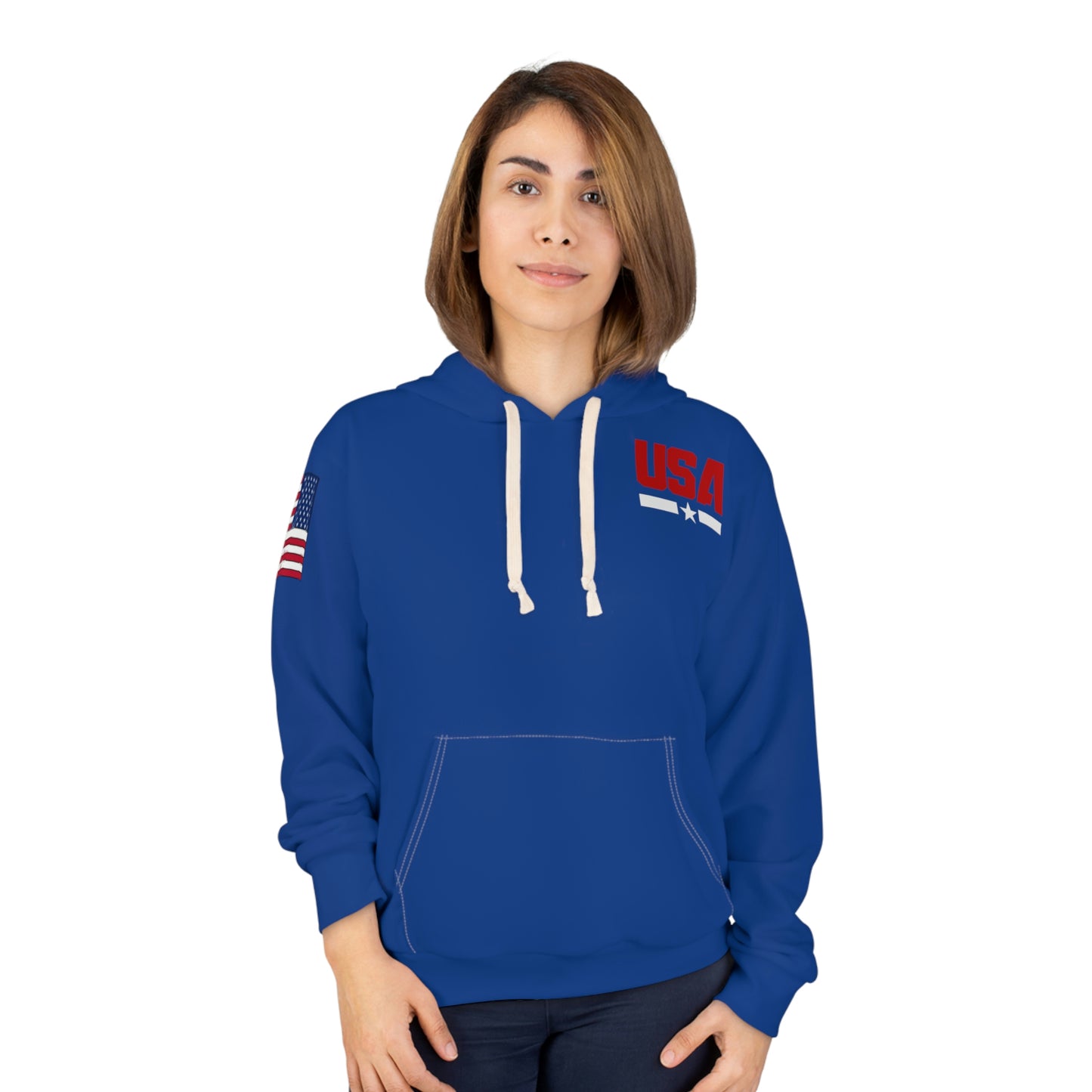 USA - Young Patriot Dark Blue Hoodie