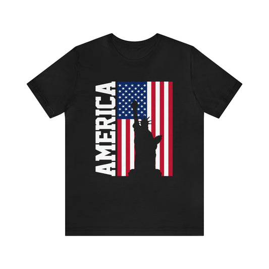 America Liberty Color - Short Sleeve Tee
