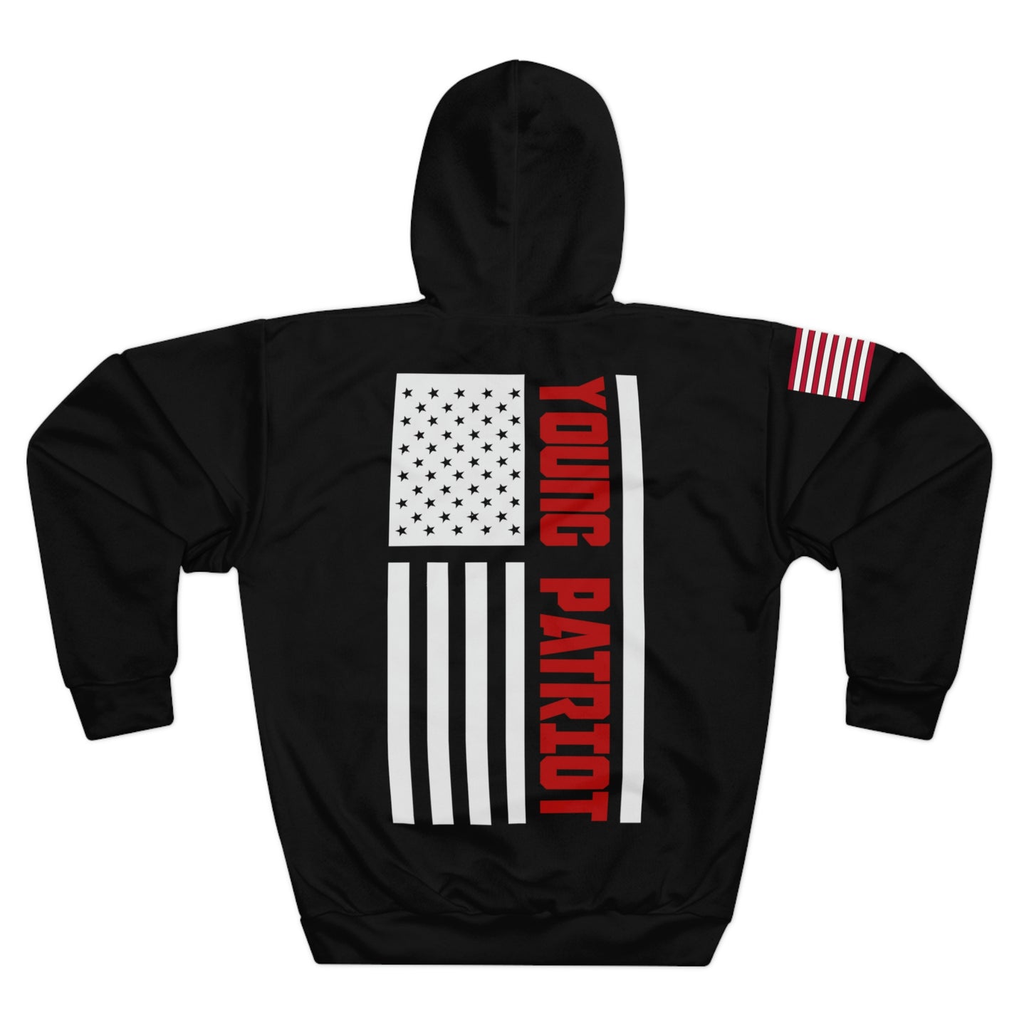 USA - Young Patriot Black Hoodie