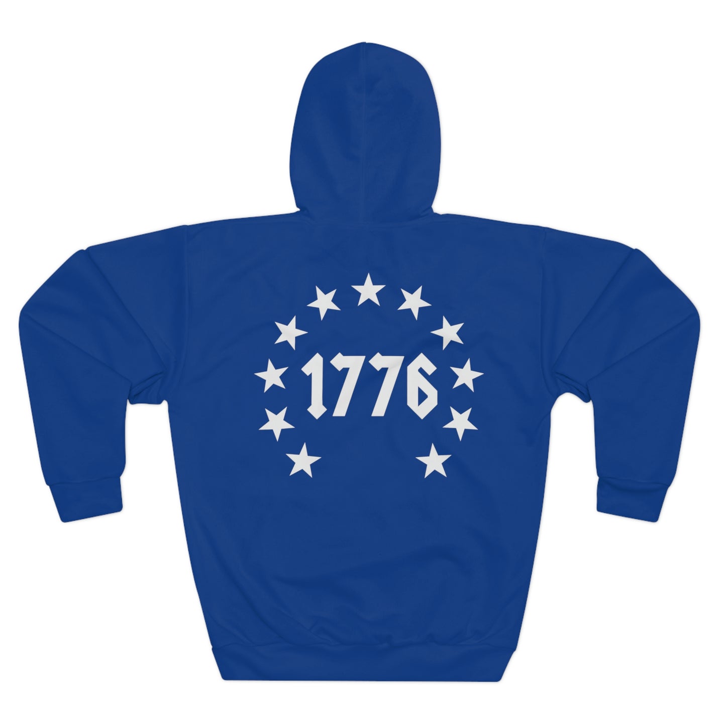 1776 - Flag Dark Blue Hoodie